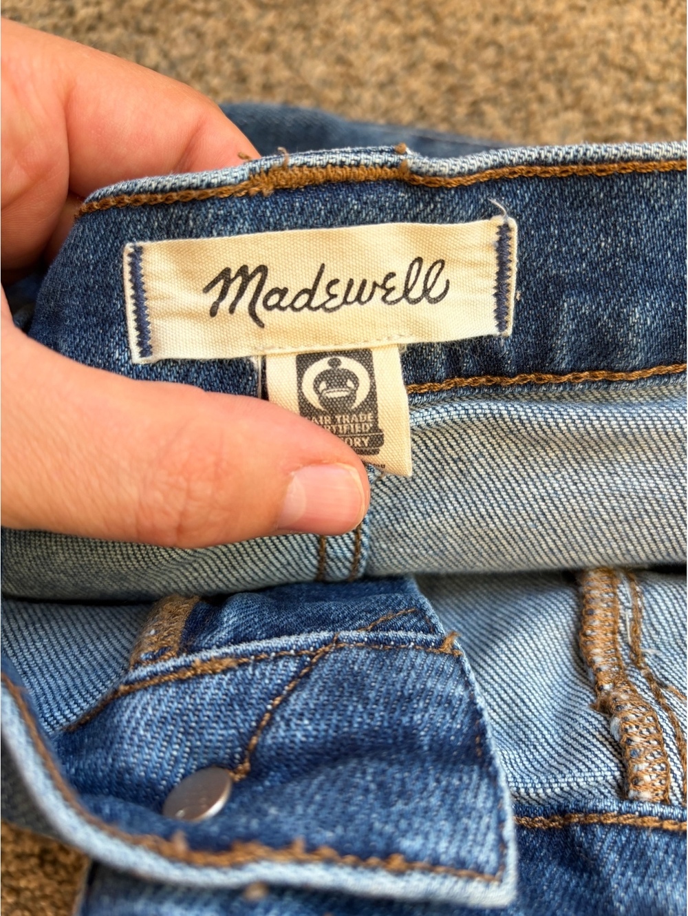 Madewell high waisted flare jeans - Picture 2 of 6